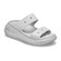 Sandália Crocs Classic Crush Glitter Sandal Atmosphere - Feminina CINZA CLARO