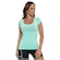 Camiseta Manalinda Básica - Feminina VERDE CLARO