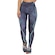 Calça Legging Manalinda Black & Blue - Feminina ESTAMPADO