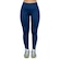 Calça Legging Manalinda Lisa - Feminina AZUL ESCURO