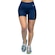 Bermuda Manalinda Bolso Tule - Feminino AZUL ESCURO