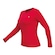 Camiseta Manga Longa Curtlo Active Fresh - Feminina VERMELHO