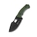 Faca Invictus Strong Lâmina Full Tang 106mm Drop Point VERDE