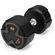 Halter Dumbbell Vollo Academia Musculação - 48kg PRETO