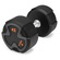 Halter Dumbbell Vollo Academia Musculação - 42kg PRETO