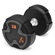 Halter Dumbbell Vollo Academia Musculação - 28kg PRETO