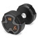 Halter Dumbbell Vollo Academia Musculação - 32kg PRETO