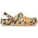 Sandália Crocs Classic Printed Camo Clog Chai/Tan - Adulto MARROM/VERDE CLA