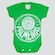 Body do Palmeiras Shield Futfanatics - Infantil VERDE