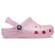 Sandália Crocs Classic Clog Glitter - Infantil ROSA
