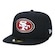 Boné Aba Reta New Era 59Fifty NFL San Francisco 49ers - Fechado - Adulto PRETO