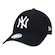 Boné Aba Curva New Era 9Twent MLB New York Yankees Girl - Strapback - Feminino PRETO