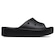 Chinelo Slide Crocs Classic Plataform - Feminino PRETO