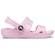 Sandália Crocs Classic Glitter Sandal - Infantil ROSA