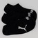 Meia Puma Sapatilha - 15 Pares - Adulto PRETO