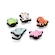 Kit de Acessórios para Sandália Crocs Jibbitz Animais Fofos - 5 Unds BRANCO