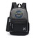 Kit Mochila Ozil com Estojo Reforçado PRETO