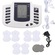 Massageador Muscular DK Profissional Tens Eletroestimulador Portátil BRANCO