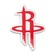 Jibbitz Crocs Nba Houston Rockets Logo BRANCO