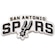Jibbitz Crocs Nba San Antonio Spurs Logo PRETO/BRANCO