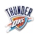 Jibbitz Crocs Nba Oklahoma City Thunder Logo BRANCO