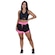 Conjunto Orbis Fitness com Short Soltinho e Interno + Blusa Cropped com Bojo - Feminino ROSA