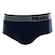 Cueca Slip Mash Microfibra sem Costura - Adulto AZUL ESC/AZUL