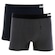 Kit Cuecas Boxer Mash Microfibra - 2 unidades - Adulto PRETO