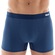 Cueca Boxer Mash Risca de Giz Microfibra Elástico - Adulto AZUL ESCURO