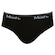 Cueca Slip Mash Algodão Lisa - Infantil PRETO
