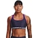 Top Fitness Under Armour Crossback Mid Bra - Feminino ROXO