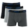 Kit Cueca Boxer Colcci 3 Peças Masculina Algodão Elástico PRETO