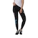 Calça Legging New Balance Athletics - Feminina PRETO/AZUL