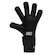 Luva de Goleiro Campo e Society N1 Zeus Profissional  - Adulto PRETO