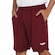 Bermuda Topper com Zíper - Masculina VINHO
