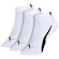 Kit de Meias Sapatilha Puma Logo co 3 Pares - Adulto BRANCO