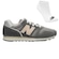 TÊNIS NEW BALANCE 373V2 + PAR DE MEIAS - FEMININO CINZA ESCURO