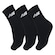 Kit Meias New Balance Lifestyle Basic com 3 Pares - 39 a 42 - Adulto NAO SE APLICA