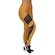 Calça Legging Orbis Fitness Wonder Poliamida Recortes em Tela - Feminina MOSTARDA