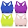 Kit Top Fitness Puma Nadador sem Costura - Feminino - 4 unidades VERDE/AZUL