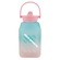 Garrafa Squeeze Gold Sports Cubo Emborrachada - 1Litro ROSA
