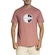 Camiseta Quiksilver Jungle Drum Leaves - Masculina VERMELHO