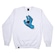 Blusão de Moletom sem Capuz Santa Cruz Screaming Hand Front - Masculino BRANCO