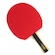 Raquete de Tênis de Mesa DHS Clássica H1002 ITTF Approved 1 Estrela VERMELHO
