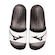 Chinelo Mizuno Slide Basic 1°sem 23 - Unissex BRANCO/PRETO