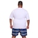 Camisa Térmica Dellas Fit Dry Fit Plus Size com Proteção Solar Uv - Masculina BRANCO