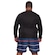 Kit de Camisas Térmica Dellas Fit Dry Fit Plus Size Manga Longa com Proteção Solar Uv - 2 Unidades - Masculina PRETO