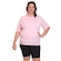 Camisa Térmica Dellas Fit Dry Fit Plus Size com Proteção Solar Uv - Feminina ROSA
