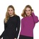 Camisa Térmica Segunda Pele Selene - 2 Unidades - Feminina PRETO/ROSA