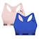 Kit Top Puma Nadador Sem Costura - Feminino - 2 Unidades AZUL/ROSA